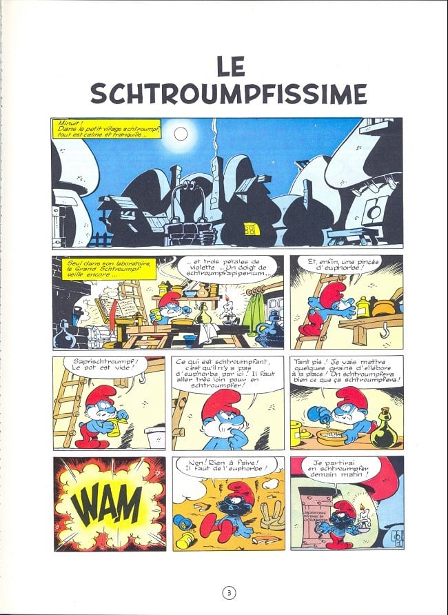 Le schtroumpfissime