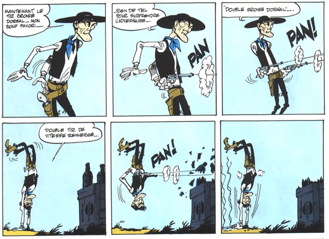 Lucky Luke et Phil Defer