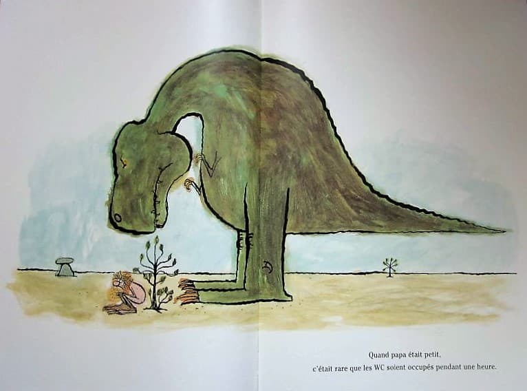 Quand papa était petit, y'avait des dinosaures