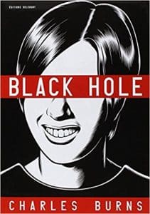 Black hole, livre de cauchemars pour Halloween