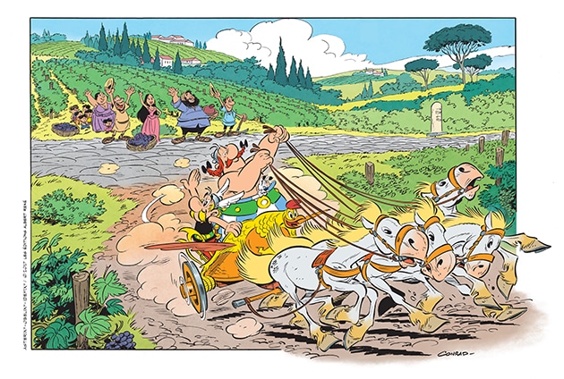 Astérix et la transatlantique