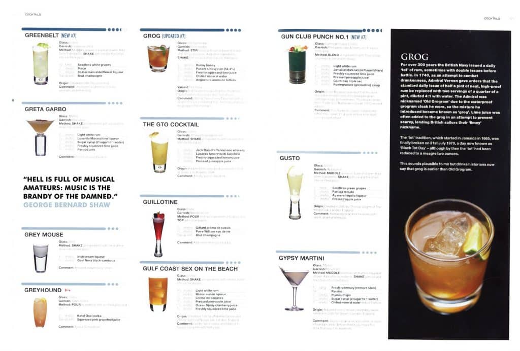 La bible des cocktails