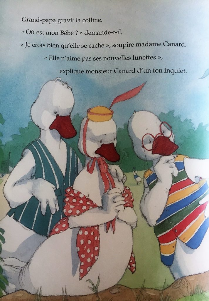 Bébé canard et les méchantes lunettes