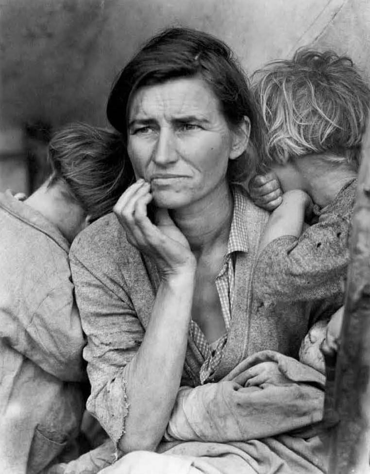 Walker evans, dorothea lange & les photographes de la grande dépression