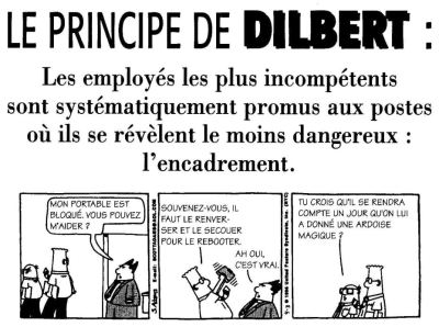 Le principe de Dilbert