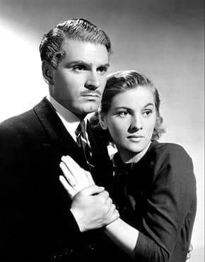 Laurence Olivier_et Joan Fontaine Rebecca