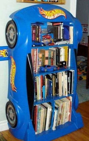 La bibliothèque "Hot Wheels"