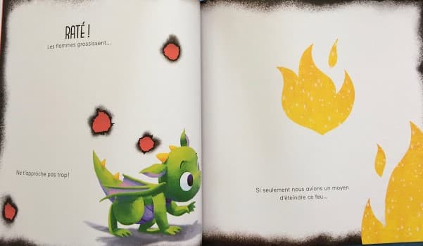 l y a un dragon dans ce livre