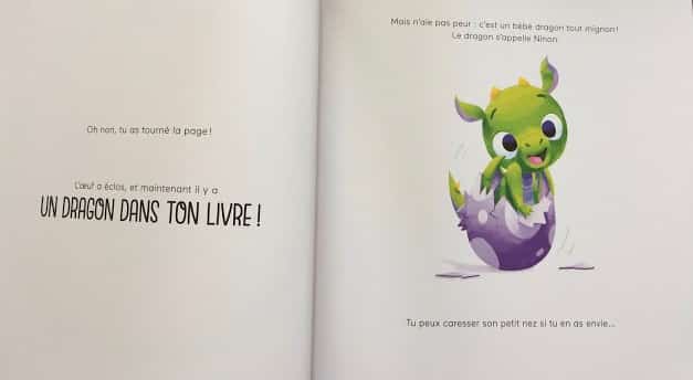 l y a un dragon dans ce livre