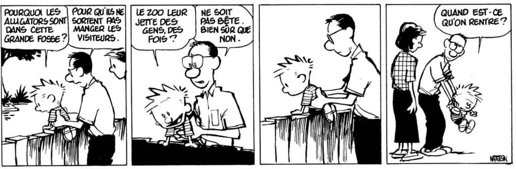 Calvin et Hobbes - Debout tas de nouilles !