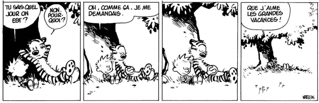 Calvin et Hobbes - Debout tas de nouilles !