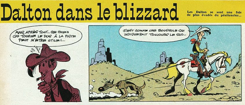 Les Dalton dans le blizzard