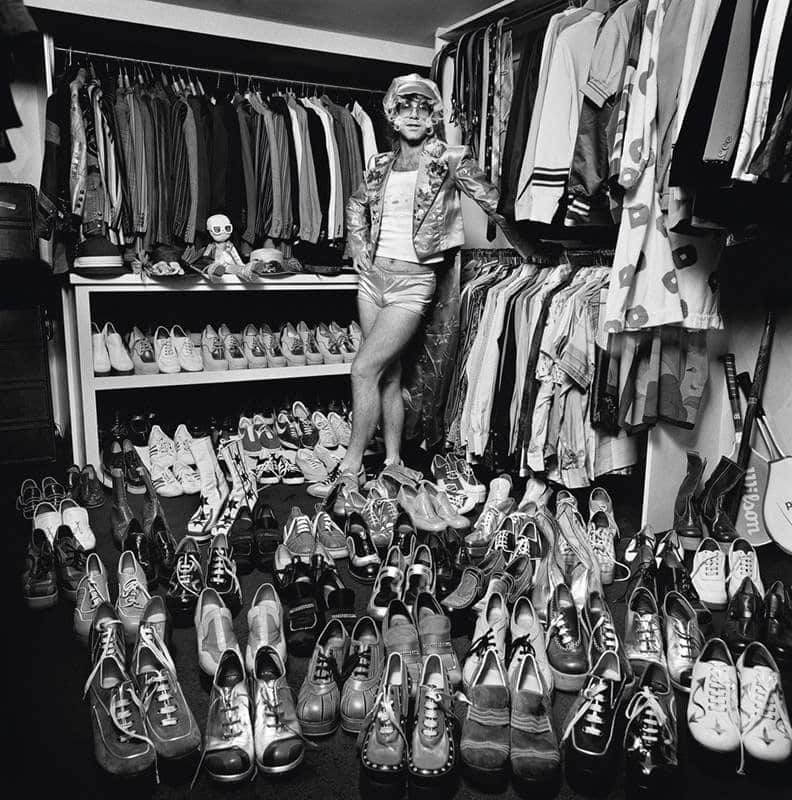 Elton John et sa collection de chaussures