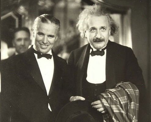 Chaplin et Einstein