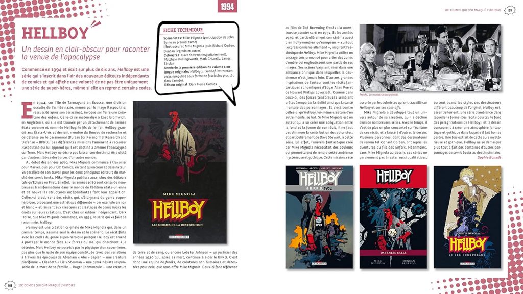 100 comics qui ont marqué l'histoire
